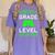 5th Grade Level Unlocked Back To School Gamer Graduation Women's Comfort Colors T-Shirt Violet