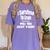 7th Seven Grade Graduation Shirt Boy Girl Graduate Education Women's Comfort Colors T-Shirt Violet