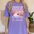 8th Grade Graduation Anime 2024 Graduate Middle School Girls Women's Comfort Colors T-Shirt Violet