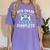 8th Grade Level Complete Graduation 2025 Class Eighth Grade Women's Comfort Colors T-Shirt Violet