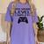 8th Grade Level Complete T Shirt Graduation Women's Comfort Colors T-Shirt Violet
