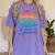9th Grade Graduate 2021 Graduate Quarantine Ninth Graduation Women's Comfort Colors T-Shirt Violet