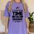 Adult College Graduation Women's Comfort Colors T-Shirt Violet