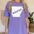 Arkansas Nursing Nurse Graduation Women's Comfort Colors T-Shirt Violet