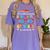 Awesome Kindergarten Graduate Looks Like 2024 Graduation Women's Comfort Colors T-Shirt Violet