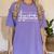 What An Awesome Valedictorian Looks Like Graduation Tee Women's Comfort Colors T-Shirt Violet