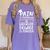 Bachelor Degree Graduation Women's Comfort Colors T-Shirt Violet
