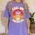 Bachelor Graduation For University Degree Party Llama Women's Comfort Colors T-Shirt Violet