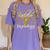 Bachelor Of Science Psychology Graduation Women's Comfort Colors T-Shirt Violet