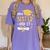 Back To School My Sister Did It Graduation Proud Sister Graduated Female X-Small Women's Comfort Colors T-Shirt Violet