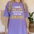 Bar Exam Shirt Law School Graduation Women's Comfort Colors T-Shirt Violet