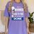 Barber Stylist Barber College Graduation Women's Comfort Colors T-Shirt Violet