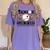 Baseball Senior Class Of 2027 Senior 2027 Graduation Women Women's Comfort Colors T-Shirt Violet