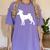 Basenji Graduation Dog Graduate Women's Comfort Colors T-Shirt Violet