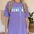Basketball Senior Night Basketball Senior 2025 Graduation 40 Women's Comfort Colors T-Shirt Violet