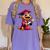 Bearded Dragon Graduation Kindergarten Elementary Girl Boy Women's Comfort Colors T-Shirt Violet