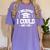 I Believed I Could And I Did Graduate Happy Graduation Day Women's Comfort Colors T-Shirt Violet