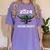 Biology Class Of 2024 Emerging Graduation For Him Women's Comfort Colors T-Shirt Violet