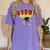 Boom Graduation Hat And Diploma For Proud Graduate Women's Comfort Colors T-Shirt Violet