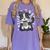 Border Collie Dog Lover Cute Anime School Graduation Men Women Kids Women's Comfort Colors T-Shirt Violet