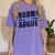 Born To Argue Graduation Lawyer Advocate Attorney Law Women's Comfort Colors T-Shirt Violet