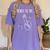 Born To Be a Nurse Doctor Graduation T-Shirt Women's Comfort Colors T-Shirt Violet