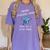 Broke College Grad Free To A Good Home Fun Graduation Women's Comfort Colors T-Shirt Violet