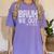 Bruh We Out 5th Graders Fifth Grade Graduation Class Of 2026 Women's Comfort Colors T-Shirt Violet