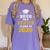Bruh I'm A Senior Class Of 2026 Graduation School Women's Comfort Colors T-Shirt Violet