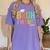 Bruh I'm Out Senior Graduation Women's Comfort Colors T-Shirt Violet
