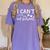 I Can't In Vet School Student Veterinarian Graduation Tech Women's Comfort Colors T-Shirt Violet