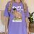 Capy Last Day Of School Capybara Graduation Quote Women's Comfort Colors T-Shirt Violet