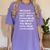Checklist Kindergarten Class Of 2030 Shirt Graduation Women's Comfort Colors T-Shirt Violet