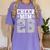 Cheer Mom Senior 2026 Cheerleaders Graduation Mother Women's Comfort Colors T-Shirt Violet