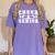 Cheerleading Senior Night Cheer Senior 2025 Graduation 1 Women's Comfort Colors T-Shirt Violet