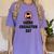 Chemo Graduation Day Victory Support Shirt Women's Comfort Colors T-Shirt Violet