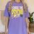 I Chose The Psycho Path Psychology Major Graduation Women's Comfort Colors T-Shirt Violet