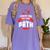 I Chose The Psycho Path School Graduation Women's Comfort Colors T-Shirt Violet