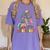 Christmas Audiology Tree Audiology Student Graduation Women's Comfort Colors T-Shirt Violet