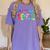 Class Of 1962 School Reunion College Highschool Graduation Women's Comfort Colors T-Shirt Violet