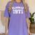 Class Of 1971 71 School Tee Shirt Graduation Class Party Women's Comfort Colors T-Shirt Violet