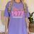 Class Of 1977 School Graduation Meetup Reunion Women's Comfort Colors T-Shirt Violet