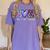 Class Of 1982 Shirt Tie Dye Senior Graduation Class Reunion Women's Comfort Colors T-Shirt Violet