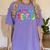 Class Of 1989 School Reunion College Highschool Graduation Women's Comfort Colors T-Shirt Violet