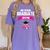 Class Of 2018 Preschool Graduation Girls Pre K Women's Comfort Colors T-Shirt Violet