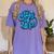 Class Of a 2019 Graduate TShirt Graduation Tee Shirt Women's Comfort Colors T-Shirt Violet
