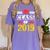 Class Of 2019 Graduation Senior High School College Women's Comfort Colors T-Shirt Violet