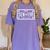 Class Of 2019 Senior Graduation T Shirt For Texas Graduate Women's Comfort Colors T-Shirt Violet