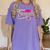 Class Of 2020 Girl Graduation SENIOR Class Of 2020 Women's Comfort Colors T-Shirt Violet