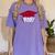 Class Of 2021 Burgundy Regalia Graduation Women's Comfort Colors T-Shirt Violet